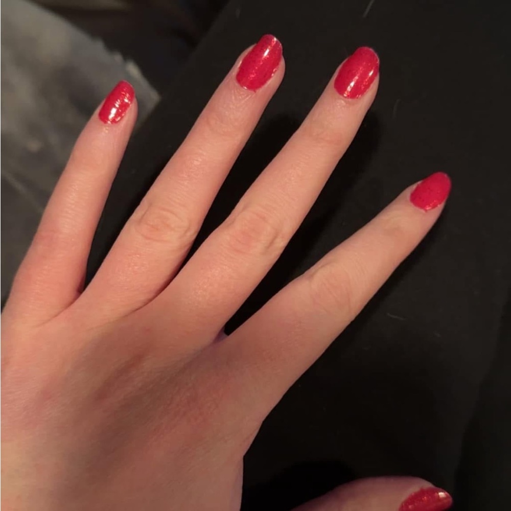 *Exclusive* Color Street: Ladies Night | Pink Rose Gold Glitter Party Neon Sheer - Picture 8 of 14